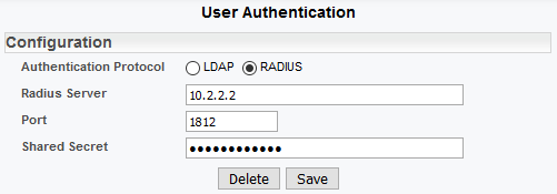 User Authentication – Statseeker Documentation Radius Server Icon